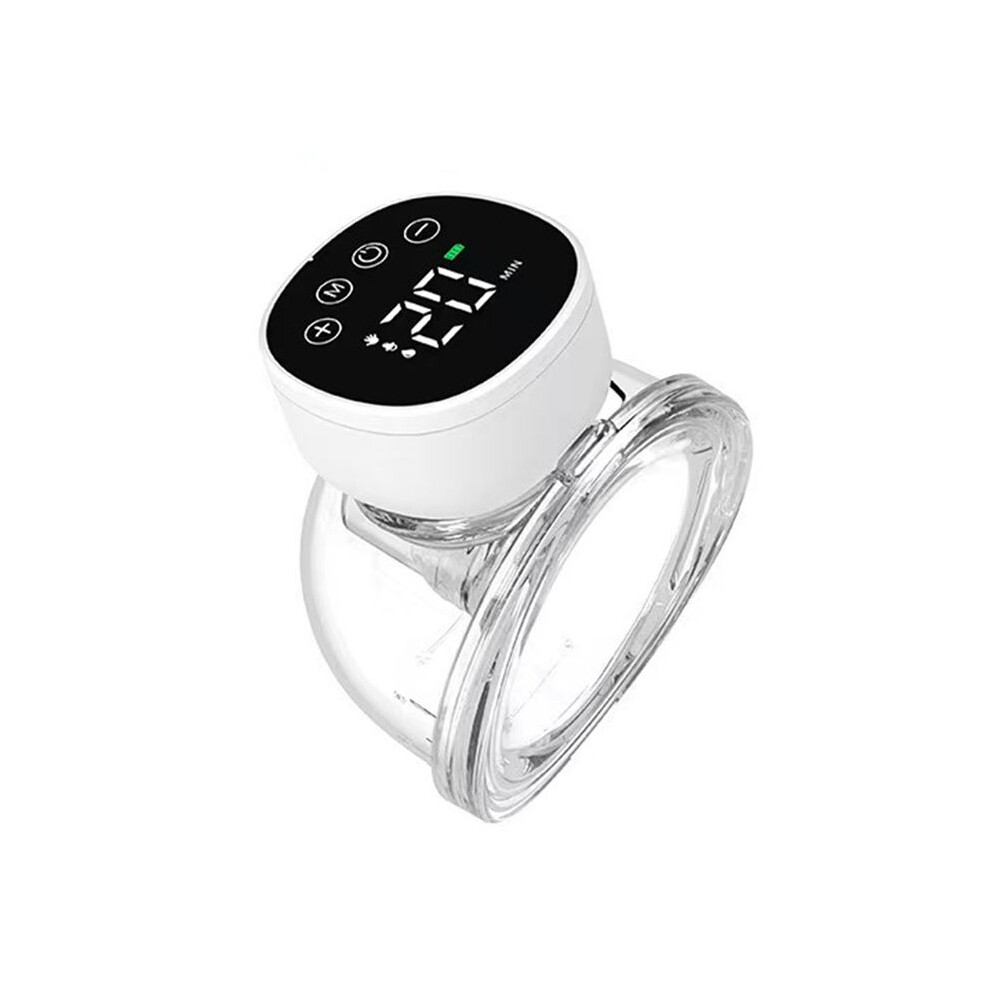 Silent Breast Pump Wearable Breast Pump Painless Breast Pump All-Automatic Breast Pump Electric Home Breast Pump Black