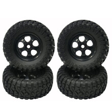 4 Stuks Rubber Banden Band Wiel voor HBX HAIBOXING 901 901A 903 903A 905 905A 1/12 RC Auto Upgrades Onderdelen Spare Accessoires