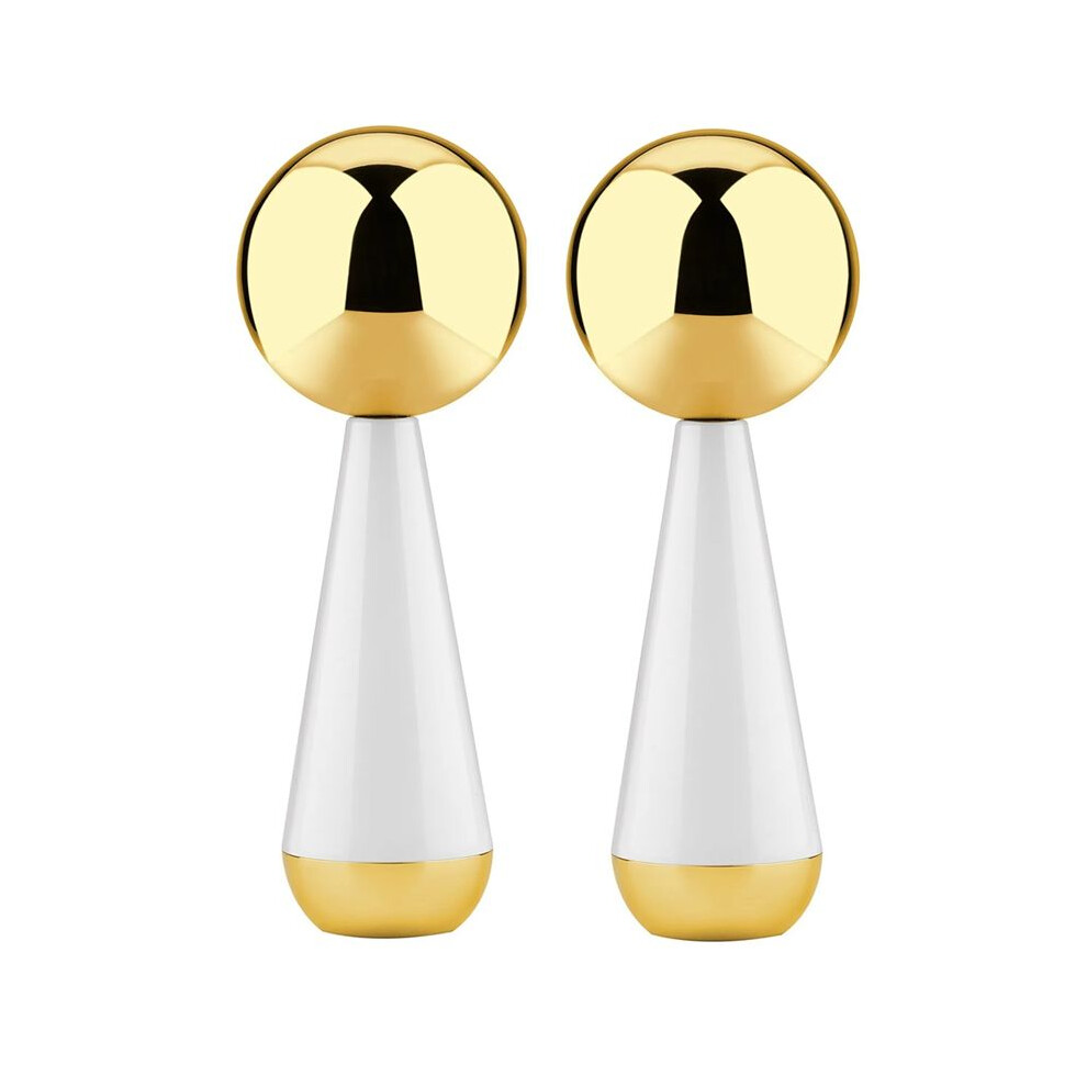 Tlily Ice Globes For Face Eyes Steel Hot And Cryo Sticks Facial Massager Tool Cooling Roller For Beauty Routines Skin Care