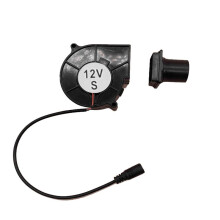 7530 PWM Air Blower 12V 0.2A AC Powered Fan for BBQ Camping Picnic Fire Tools