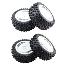 Pneu de Roue Avant et ArrièRe 4 PièCes pour 144001 144010 124007 124016 124017 124018 124019 1/12 1/14 PièCes de Voiture RC