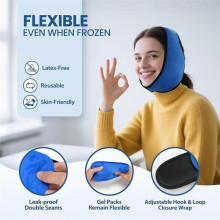 Pack de Glace Innovant pour les Dents de Sagesse, pour la Chirurgie Buccale Prolongée et le Soulagement de la Douleur de L'ATM