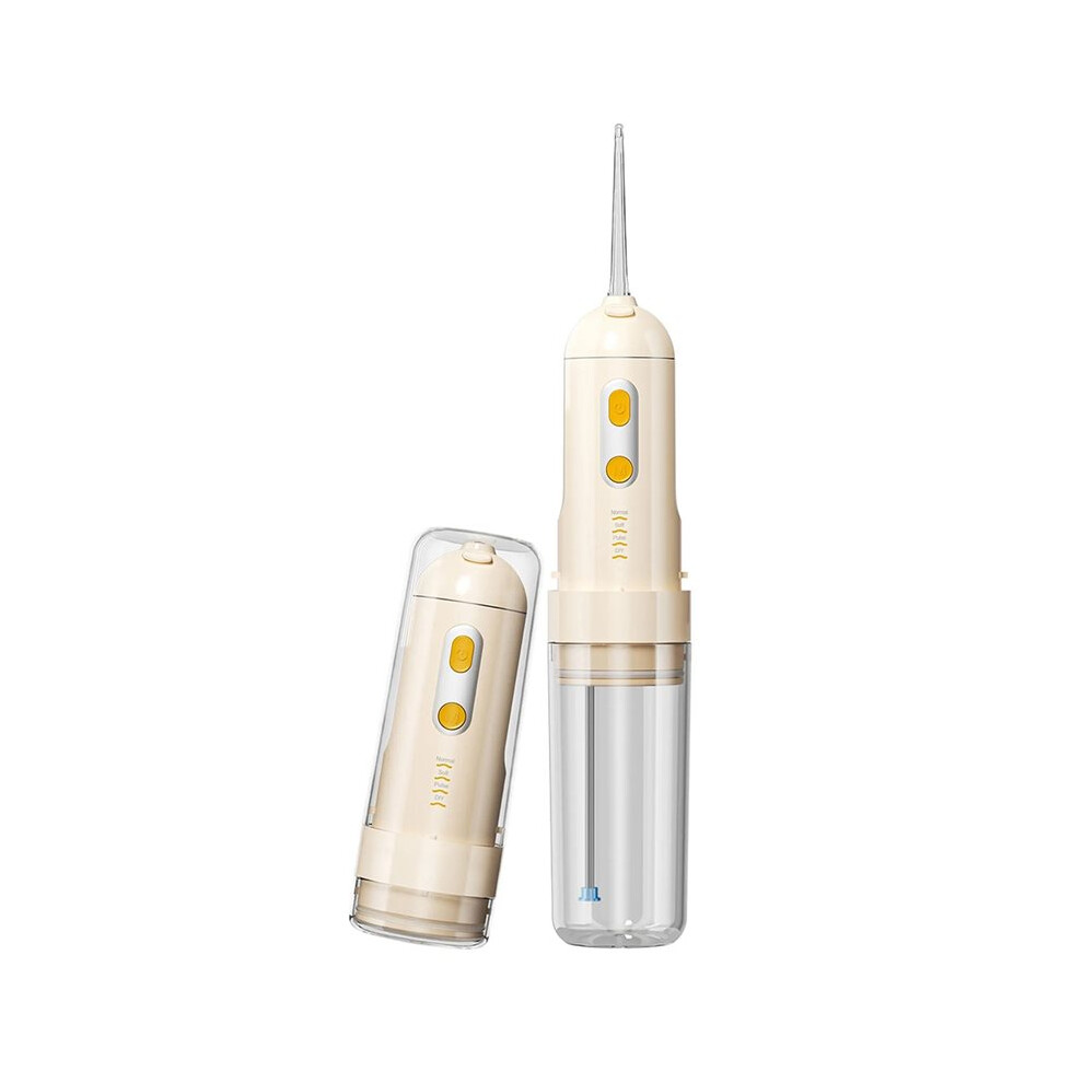 Portable Oral Irrigator Water Dental Flosser Cordless 4 Modes 4 Jet Tips Removable Water Tank 6031362744022
