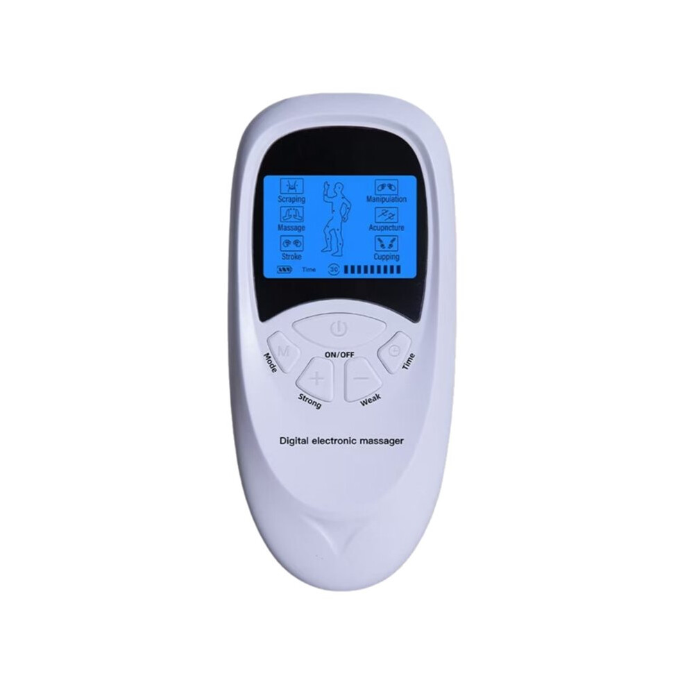 Multifunction Digital EMS Massager Machine Electric Pulse Muscle Stimulator for Back Neck Electrode Massage Pads