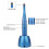 LED 2500mW/cm² Light Cure Multifunctional Curing  1Second Resin Light Curing Dentist Equipment Tools EU Plug 6