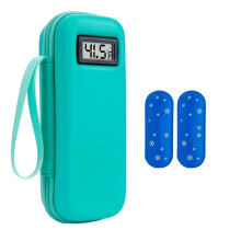 Insulin Cooler Travel Case with Temperature Display Waterproof Insulin Pen Cooler Bag Organizer Bag for Diabetics