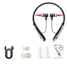 Rotlichttherapiegerät für Ohren und Nase (650 Nm), Rotlichttherapie bei Tinnitus, 2-in-1-Rotlichtgerät Zur Linderung Von Ohrenbeschwerden