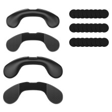 Extra Strength Nasal Strips for Snoring, Enhanced Breathing & Sleep Quality, Reusable (30 Count, Black)
