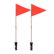 6Ft Bicycle Safety Flag Pole,Flag with Mounting Bracket,Height Adjustable Waterproof Flag for Safety Outdoor Cycling