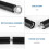 Multifunction Adjustable LAT Pull Down Bar Cable Machine Attachment for Home Gym Bench Press Squat Workout 5