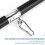 Multifunction Adjustable LAT Pull Down Bar Cable Machine Attachment for Home Gym Bench Press Squat Workout 3