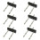 6 Pack Skateboard Floating Deck Display Wall Mount Rack Holder Hanger Fit Home Storage Display 1