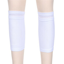 2 Paires de Chaussettes de ProtèGe-Tibia de Football Respirant ProtèGe-Tibia de Football Manches Support de ProtèGe-Tibias pour Kicking Running