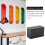 6 Pack Skateboard Floating Deck Display Wall Mount Rack Holder Hanger Fit Home Storage Display 4