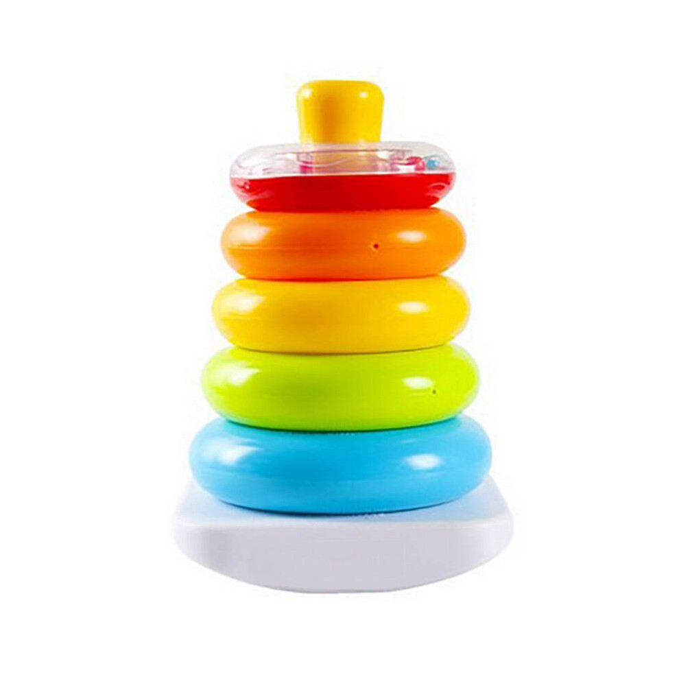 Baby Toys 6 12 Months Rainbow Stacking Rings Early Development Toys for Baby Toddlers Baby Boy Toys