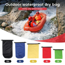 6Pcs Waterproof Dry Bag Set for Kayaking Boating,Drybag Outdoor Storage Bags for Canoeing Camping Swimming Hiking,Random