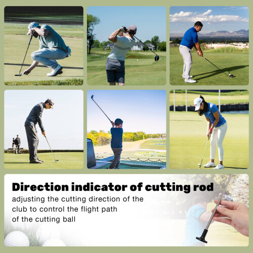 Alignment Sticks,Magnetic  Club Alignment Stick Training Aids Parts Help Visualize and Align Your  Shot 2
