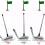 Alignment Sticks,Magnetic  Club Alignment Stick Training Aids Parts Help Visualize and Align Your  Shot 7