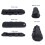 4X2Kg Scuba Diving Side BCD Mount Nylon Weight Pocket with Assembling Grommet 5