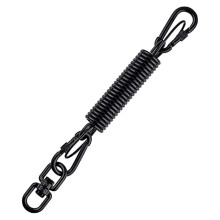Hammock Spring Swing Chair,Porch Swing Spring with 2 Carabiners&1 Rotating Hook,for Swinging Porch,Hammocks,Punching Bag