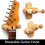 VäGgfäSte för GitarrhäNgare, Justerbar HåLlare för Gitarrkrok GitarrväGgstativ för Akustisk Elbas Ukulelegitarrer 4