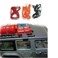 2Pcs Elastic Roof Luggage Rack Rope Decorate Strap for 1/10 RC Crawler Car AXIAL SCX10 TRX4 RC4WD D90 CC01,1