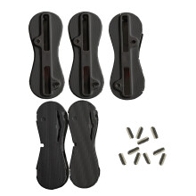 5 StüCk/Set II Fusion Fin Box 1 Center Fin + 4 Seitenflossen Surf Fin Plugs 0 + 5 + 9 Grad Fin Plug Surfboard ZubehöR