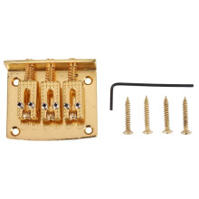 Chitarra A 3 Corde Palla A Ponte Ponte A Ponte Corda A Coda Dura Chitarra A Ponte Coda A 3 Corde Ricambio per Chitarra Oro