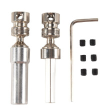 Metal Rear Drive Shaft Cvd for 12428 12423 1/12 Rc Car Crawler Short Course Truck Upgrade Hop- Parts,Silver