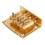 3 String Guitar  String Bridge Bridge Pull String Hard Tail Guitar Bridge Tail 3 String Guitar Replacement Gold 5