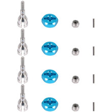 Wheel Conversion Set Axle & 12Mm Hex Dive Hub Turn 1/10 Road for 1/18 A959 A969 A979 A959B A969-B RC Car Upgrade Parts