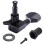 6 Pieces Guitar String Tuning Pegs Keys 3 Left 3 Right Guitar Machine Heads Knobs with Strap Button Locks Picks and Guitar String Winder (Black) 3