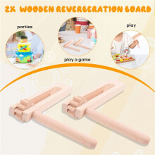 Wooden Ratchet Noise Maker Grogger Traditional Matraca for Parties Sports Events and Celebrations