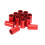 Puntali da  12 Pezzi / .370 Alluminio 22Mm per Accessori per Mazze da 8