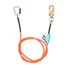 1/2 Inch x 8 Inch Steel Wire Core Flip  Kit Climbing Positioning Rope for Arborists Climbers Tree Climbers