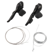 Leve del Cambio per Bici Leve di Comando Doppie 3 X 7 Leva del Cambio per Bici da Strada Leva del Cambio Compatibile per Le Leve