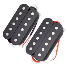 Set di 2 Pickup al Manico e al Ponte per Chitarra Elettrica, Pickup Humbucker un Doppia Bobina, Parti per Chitarra da 50 mm e 52 mm