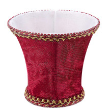 Fabric Clip  Lamp Shade, E14 Handmade Lampshade For Modern European Style Wall Sconce Lamp, Crystal Lamp, Candle Lamp, Table Lamp With  Flannel