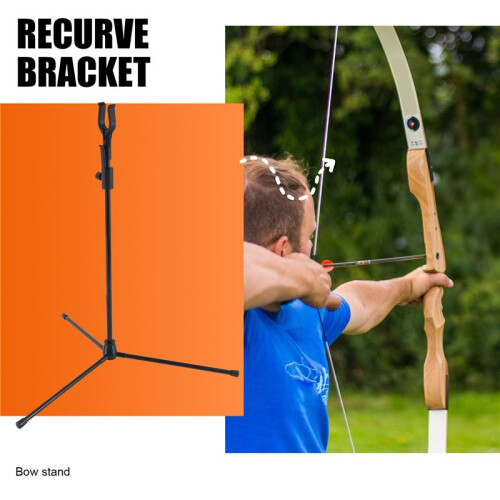 Archery Bow Stands Recurve Bows Holder Bow Stand Rack 2