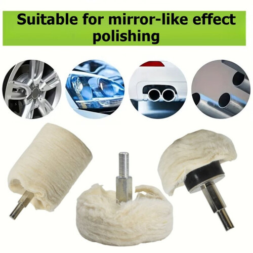Kit de 11 Disques de Polissage pour Perceuse, Multi-Spécifications, pour Métal, Verre, Bois, Etc. 1