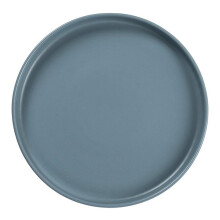 Glazed Stoneware Dinner Plates, Ceramic 3-Piece Set, Microwave and Dishwasher-Safe