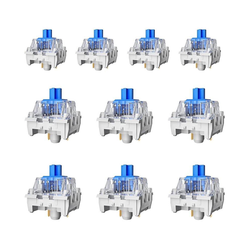 Photos - Keyboard 50Pcs Switches,Dustproof and Waterproof, Strong Tactile Feedback with Crisp Clicky Sound, for Mechanical 