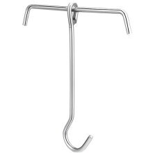 Turkey Fryer Hanger Stainless Steel Holder Fryer Hook for Thanksgiving Kitchen Restaurant Fried Food Poultry Meat