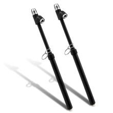 Heavy Duty Tire Pressure Gauge 10-150 PSI, Dual Air Chuck for Semi Truck Car RV Van, 2 Pack