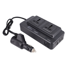 Inverter per Auto da 12V/24V A CA 220V con 2 USB+Tipo-C PD 20W di Ricarica Rapida 200W Convertitore di Potenza per Automobile