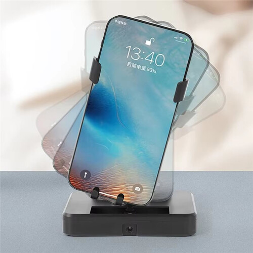 Suporte de Mesa Silencioso com Vibração Automática para Celular, Pedômetro e Função de Balançar. 1