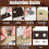 Utensile per Punzonatura di Occhielli, Punzone per Occhielli da 2 mm (Include Base e Pistone) per Tende In Tessuto e Pelle DIY 5