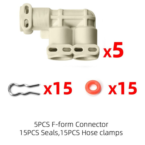 F-Shaped Steam Connector for Jur Makers Thermoblock Coffee Machines 2