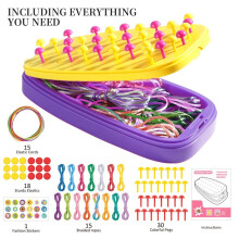 Friendship Bracelet Making Kit Toy Best Birthday Gift Top Trending DIY Jewelry Bracelet Stringing Machine A