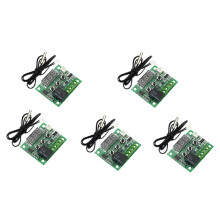 5 Stuks W1209 Digitale Thermostaat met Warmte- en Koelfunctie, Temperatuurregelaar, Miniatuurthermostaat, Temperatuurregelschakelaar